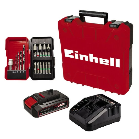 Neu ✨ Einhell Power X-Change Akku-Schlagbohrschrauber TE-CD 18/2 Li-i +22 (1x2,5 Ah) 👍 2 Neu ✨ Einhell Power X-Change Akku-Schlagbohrschrauber TE-CD 18/2 Li-i +22 (1x2,5 Ah) 👍 – Bild 2