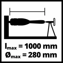 Schlussverkauf 🛒 Einhell Drechselbank TC-WW 1000/1 🔔 -Einhell Verkäufe 2023 unnamed file 1242
