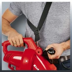 Coupon 🔔 Einhell Elektro-Laubsauger GC-EL 2500 E, Leistung 2500 Watt, Saugleistung Max. 650 M³/h, Häckselfunktion 10:1, Fangsack 40 Liter, 3433300 🥰