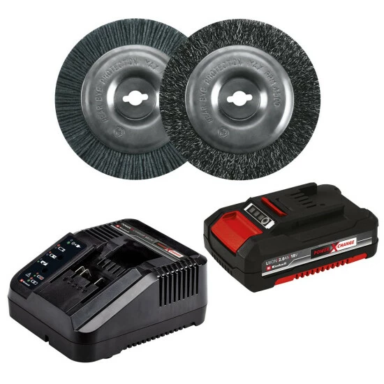 Bestpreis 🔔 Einhell Power X-Change Akku-Fugenreiniger GE-CC 18 Li Kit (1x2,0Ah) ✔️ 2 Bestpreis 🔔 Einhell Power X-Change Akku-Fugenreiniger GE-CC 18 Li Kit (1x2,0Ah) ✔️ – Bild 2