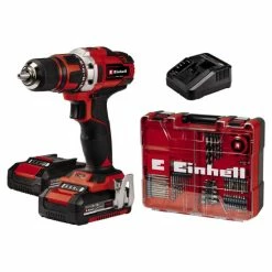 Blitzangebot 🔔 Einhell Power X-Change Akku-Bohrschrauber-Set TE-CD 18/40 Li +69 (2x2,0 Ah) 🎉