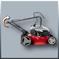 Blitzangebot 🎁 Einhell GC-PM 46/3 S 34.007.27 Handgeführter Rasenmäher, 4-Takt Benzinmotor, 46cm Schnittbreite, Radantrieb, Grasfang Hinten, Schwarz/Rot 🎉 -Einhell Verkäufe 2023 unnamed file 2971