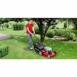 Blitzangebot 🎁 Einhell GC-PM 46/3 S 34.007.27 Handgeführter Rasenmäher, 4-Takt Benzinmotor, 46cm Schnittbreite, Radantrieb, Grasfang Hinten, Schwarz/Rot 🎉 -Einhell Verkäufe 2023 unnamed file 2973