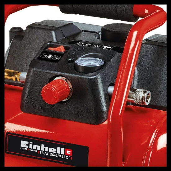 Angebote 😀 Einhell Power X-Change Akku-Kompressor TE-AC 36/6/8 Li OF Set-Solo 🤩 7 Angebote 😀 Einhell Power X-Change Akku-Kompressor TE-AC 36/6/8 Li OF Set-Solo 🤩 – Bild 7
