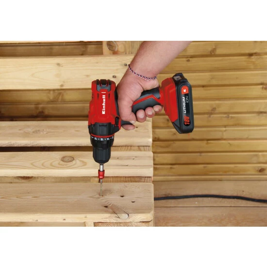 Billig 👍 Einhell Akku-Bohrschrauber TC-CD 18-2 Li (1x1,5Ah) ⭐ 3 Billig 👍 Einhell Akku-Bohrschrauber TC-CD 18-2 Li (1x1,5Ah) ⭐ – Bild 3