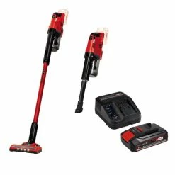 Rabatt 🎁 Akku-Stielstaubsauger TE-SV 18 Li-2,5 Ah Akku Und Ladegerät Einhell 😉