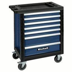 Billig 😉 Einhell BT-TW 151 Kit 260-teiliger Werkstattwagen In Blau/schwarz ❤️