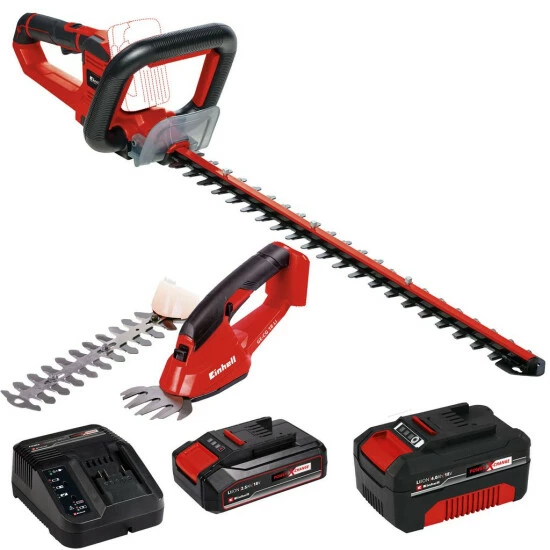 Angebote 😀 Akku-Heckenschere 18/60 Und Gras-Strauchschere Mit Akku Und Ladegerät Gartenset Einhell 🔥 2 Angebote 😀 Akku-Heckenschere 18/60 Und Gras-Strauchschere Mit Akku Und Ladegerät Gartenset Einhell 🔥 – Bild 2