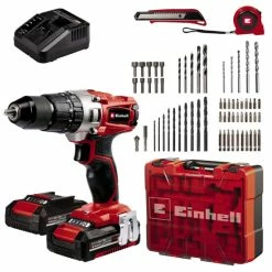 Auslauf ⌛ Einhell Power X-Change Akku-Schlagbohrschrauber TE-CD 18/2 Li-i +64 (2x2,0 Ah) 🔔