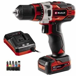 Brandneu 💯 Einhell Akku-Bohrschrauber TE-CD 12/1 Li (1x2,0Ah) ✔️