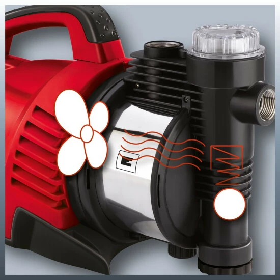 Aktion ⌛ Einhell Gartenpumpe GE-GP 9041 E, Fördermenge Max. 4100 L/h, Leistung 900 W, Förderhöhe Max. 48 M 👍 6 Aktion ⌛ Einhell Gartenpumpe GE-GP 9041 E, Fördermenge Max. 4100 L/h, Leistung 900 W, Förderhöhe Max. 48 M 👍 – Bild 6