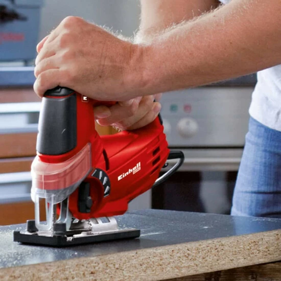 Neu 😉 Einhell TC-JS 80 Stichsäge; Sägeblatt (1x Holz); Parallelanschlag; Staubsaugadapter; Innensechskantschlüssel 🎉 8 Neu 😉 Einhell TC-JS 80 Stichsäge; Sägeblatt (1x Holz); Parallelanschlag; Staubsaugadapter; Innensechskantschlüssel 🎉 – Bild 8