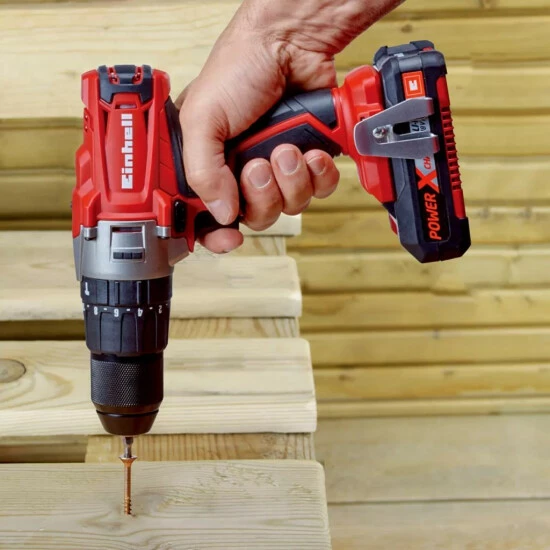 Budget ⌛ Einhell Akku-Schlagbohrschrauber TE-CD 18/2 Li-i Kit 18 V 4513834 😍 2 Budget ⌛ Einhell Akku-Schlagbohrschrauber TE-CD 18/2 Li-i Kit 18 V 4513834 😍 – Bild 2