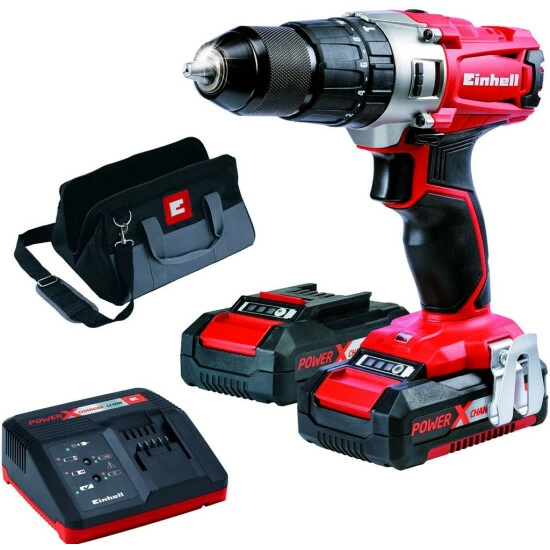 Budget ⌛ Einhell Akku-Schlagbohrschrauber TE-CD 18/2 Li-i Kit 18 V 4513834 😍 9 Budget ⌛ Einhell Akku-Schlagbohrschrauber TE-CD 18/2 Li-i Kit 18 V 4513834 😍 – Bild 9