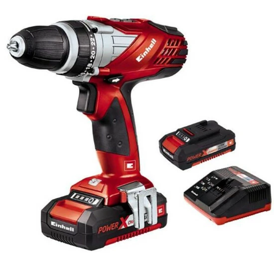 Billig ❤️ Einhell TE-CD 18 Li Li-Ion Akku Borschrauber 18 V Mit 2. Akku 🎁 6 Billig ❤️ Einhell TE-CD 18 Li Li-Ion Akku Borschrauber 18 V Mit 2. Akku 🎁 – Bild 6