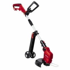 Angebote 👏 Einhell Elektro-Rasentrimmer GE-ET 5027, Leistung 500 Watt, Schnittbreite Doppelfaden 27 Cm, Führungsholm Stufenlos Teleskopierbar, Kabelzugentlastung, 3402090 🥰