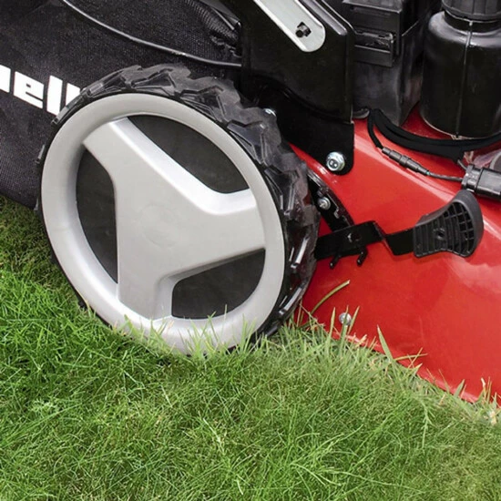 Auslauf ❤️ Einhell Benzin-Rasenmäher GC-PM 46/2 S HW-E, Leistung 1,9 KW, 1 Zylinder 4-Takt-Motor, Schnittbreite 46 Cm, Schnitthöhenverstellung 6-fach, Zentral Von 30 - 80 Mm, Elektro-Start-Funktion, Abschaltbarer Hinterradantrieb, 3404365 🧨 4 Auslauf ❤️ Einhell Benzin-Rasenmäher GC-PM 46/2 S HW-E, Leistung 1,9 KW, 1 Zylinder 4-Takt-Motor, Schnittbreite 46 Cm, Schnitthöhenverstellung 6-fach, Zentral Von 30 - 80 Mm, Elektro-Start-Funktion, Abschaltbarer Hinterradantrieb, 3404365 🧨 – Bild 4