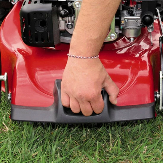 Auslauf ❤️ Einhell Benzin-Rasenmäher GC-PM 46/2 S HW-E, Leistung 1,9 KW, 1 Zylinder 4-Takt-Motor, Schnittbreite 46 Cm, Schnitthöhenverstellung 6-fach, Zentral Von 30 - 80 Mm, Elektro-Start-Funktion, Abschaltbarer Hinterradantrieb, 3404365 🧨 5 Auslauf ❤️ Einhell Benzin-Rasenmäher GC-PM 46/2 S HW-E, Leistung 1,9 KW, 1 Zylinder 4-Takt-Motor, Schnittbreite 46 Cm, Schnitthöhenverstellung 6-fach, Zentral Von 30 - 80 Mm, Elektro-Start-Funktion, Abschaltbarer Hinterradantrieb, 3404365 🧨 – Bild 5