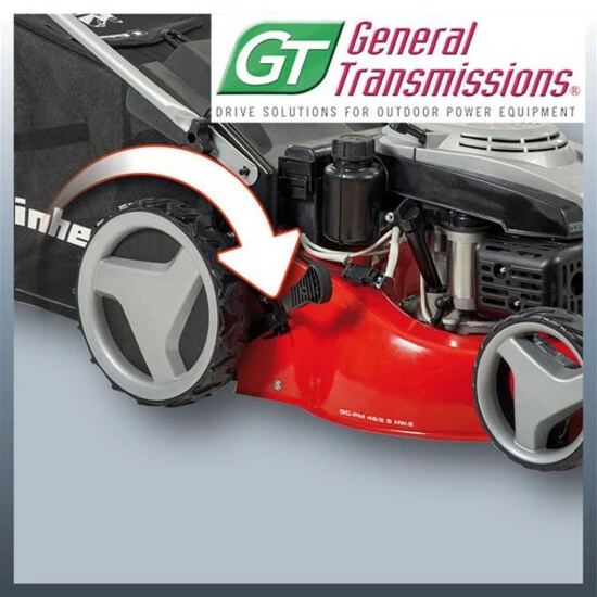 Auslauf ❤️ Einhell Benzin-Rasenmäher GC-PM 46/2 S HW-E, Leistung 1,9 KW, 1 Zylinder 4-Takt-Motor, Schnittbreite 46 Cm, Schnitthöhenverstellung 6-fach, Zentral Von 30 - 80 Mm, Elektro-Start-Funktion, Abschaltbarer Hinterradantrieb, 3404365 🧨 7 Auslauf ❤️ Einhell Benzin-Rasenmäher GC-PM 46/2 S HW-E, Leistung 1,9 KW, 1 Zylinder 4-Takt-Motor, Schnittbreite 46 Cm, Schnitthöhenverstellung 6-fach, Zentral Von 30 - 80 Mm, Elektro-Start-Funktion, Abschaltbarer Hinterradantrieb, 3404365 🧨 – Bild 7