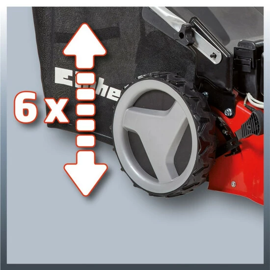 Auslauf ❤️ Einhell Benzin-Rasenmäher GC-PM 46/2 S HW-E, Leistung 1,9 KW, 1 Zylinder 4-Takt-Motor, Schnittbreite 46 Cm, Schnitthöhenverstellung 6-fach, Zentral Von 30 - 80 Mm, Elektro-Start-Funktion, Abschaltbarer Hinterradantrieb, 3404365 🧨 8 Auslauf ❤️ Einhell Benzin-Rasenmäher GC-PM 46/2 S HW-E, Leistung 1,9 KW, 1 Zylinder 4-Takt-Motor, Schnittbreite 46 Cm, Schnitthöhenverstellung 6-fach, Zentral Von 30 - 80 Mm, Elektro-Start-Funktion, Abschaltbarer Hinterradantrieb, 3404365 🧨 – Bild 8