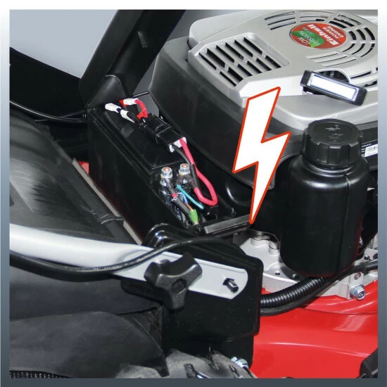 Auslauf ❤️ Einhell Benzin-Rasenmäher GC-PM 46/2 S HW-E, Leistung 1,9 KW, 1 Zylinder 4-Takt-Motor, Schnittbreite 46 Cm, Schnitthöhenverstellung 6-fach, Zentral Von 30 - 80 Mm, Elektro-Start-Funktion, Abschaltbarer Hinterradantrieb, 3404365 🧨 10 Auslauf ❤️ Einhell Benzin-Rasenmäher GC-PM 46/2 S HW-E, Leistung 1,9 KW, 1 Zylinder 4-Takt-Motor, Schnittbreite 46 Cm, Schnitthöhenverstellung 6-fach, Zentral Von 30 - 80 Mm, Elektro-Start-Funktion, Abschaltbarer Hinterradantrieb, 3404365 🧨 – Bild 10