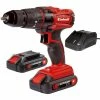 Rabatt 🤩 Einhell Akku-Schlagschrauber TC-CD 18-2 Li-i 2x1,5 Ah 18 V 4513825 🤩