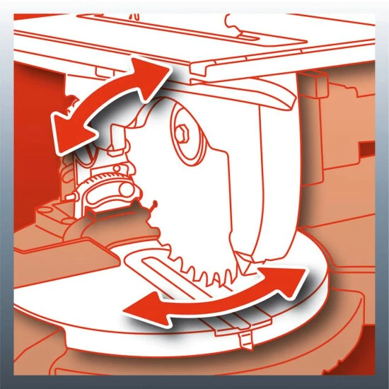 Auslauf 🛒 Einhell Kapp- Und Gehrungssäge Mit Obertisch TH-MS 2513 T 🌟 7 Auslauf 🛒 Einhell Kapp- Und Gehrungssäge Mit Obertisch TH-MS 2513 T 🌟 – Bild 7