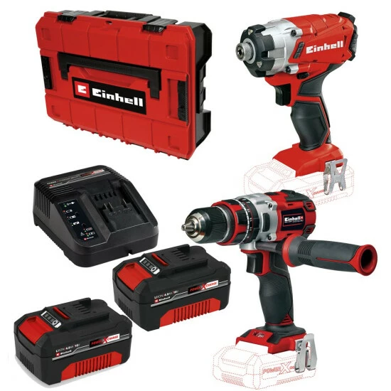 Auslauf 🔥 Einhell Akku-Schrauber Und Schlagschrauber Im Systemkoffer Inkl. 2 X 4 Ah Akku Und Ladegerät Einhell 🤩 1 Auslauf 🔥 Einhell Akku-Schrauber Und Schlagschrauber Im Systemkoffer Inkl. 2 X 4 Ah Akku Und Ladegerät Einhell 🤩