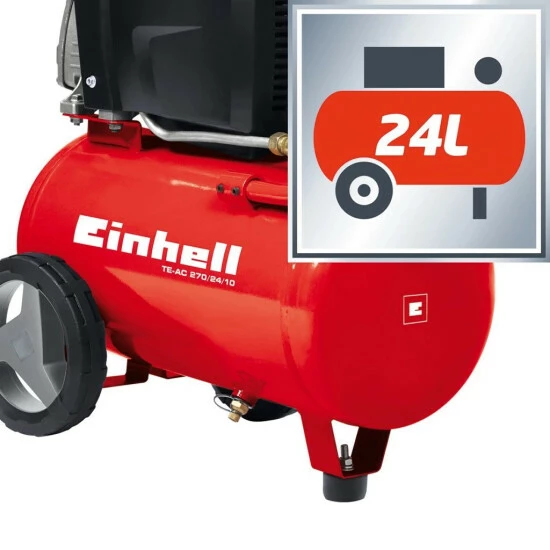 Blitzangebot 🌟 Einhell Luftkompressor 24 L TE-AC 270/24/10 Hohe Qualität ✔️ 1 Blitzangebot 🌟 Einhell Luftkompressor 24 L TE-AC 270/24/10 Hohe Qualität ✔️