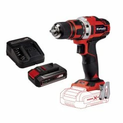 Billig 🎉 Einhell Bohrschrauber TE-CD 18/40 Li + Starter Kit 2.5 Ah Akku Und Ladegerät ❤️